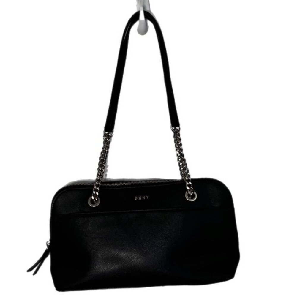 DKNY Chain Strap Shoulder Bag Black
